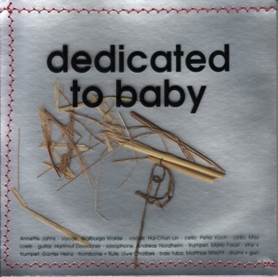 CD Cover "dedicated to baby" 2013 front