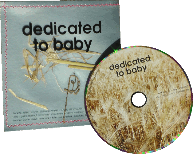 CD "dedicated to baby"